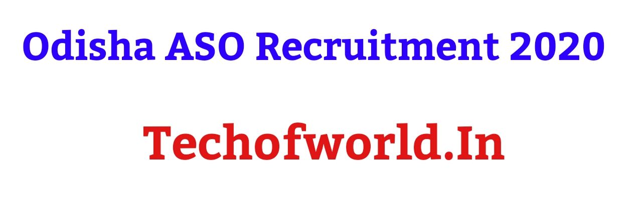 You are currently viewing Odisha ASO Recruitment 2024 !! Apply Date, Eligibility, Syllabus