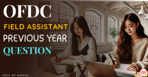 Read more about the article OFDC Field Assistant Previous Year Question 2021 Free Pdf