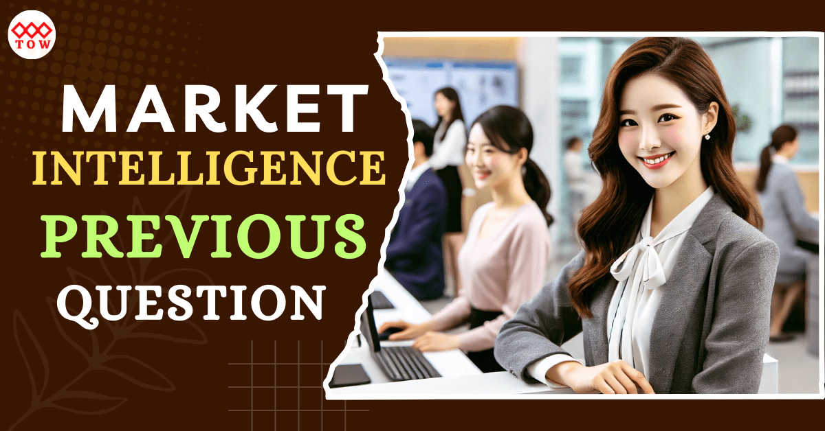 You are currently viewing OSSC Market Intelligence Inspector Previous Year 2023