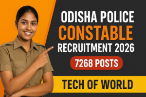 Read more about the article Odisha Police Constable Recruitment 2026: 7268 Posts, Apply Now