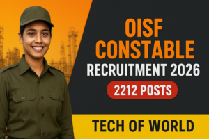 Read more about the article OISF Constable Recruitment 2026 – 2212 Posts, Battalion Wise Vacancy